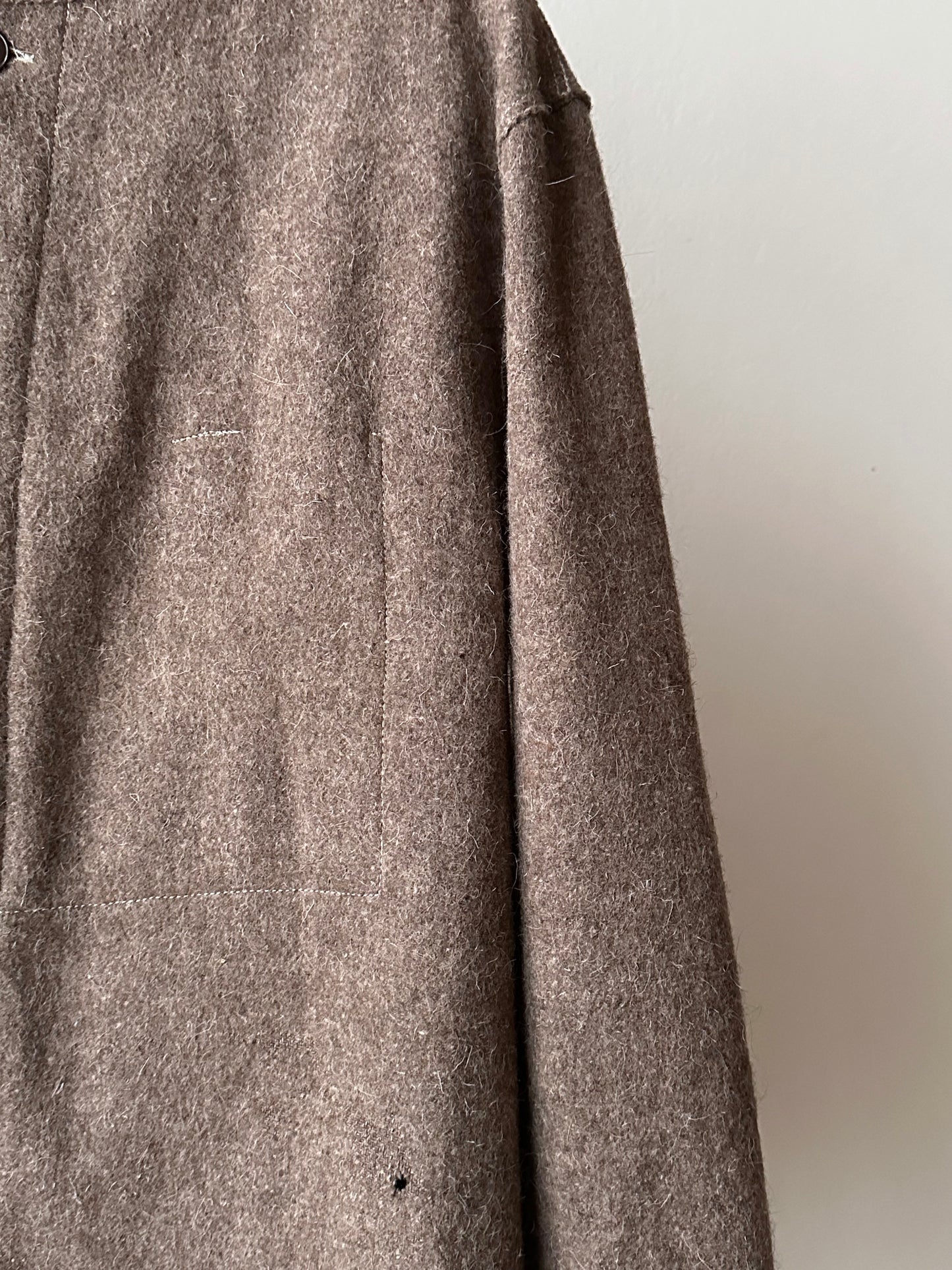 60's German Work Shirt Jacket Brown Toto Praha Prague Vintage clothing store プラハ 古着屋 古着 ドイツ ワーク ユーロワーク ユーロ古着 ヨーロッパ古着 ヨーロッパワーク Made in Germany German work Rare ヴィンテージ 