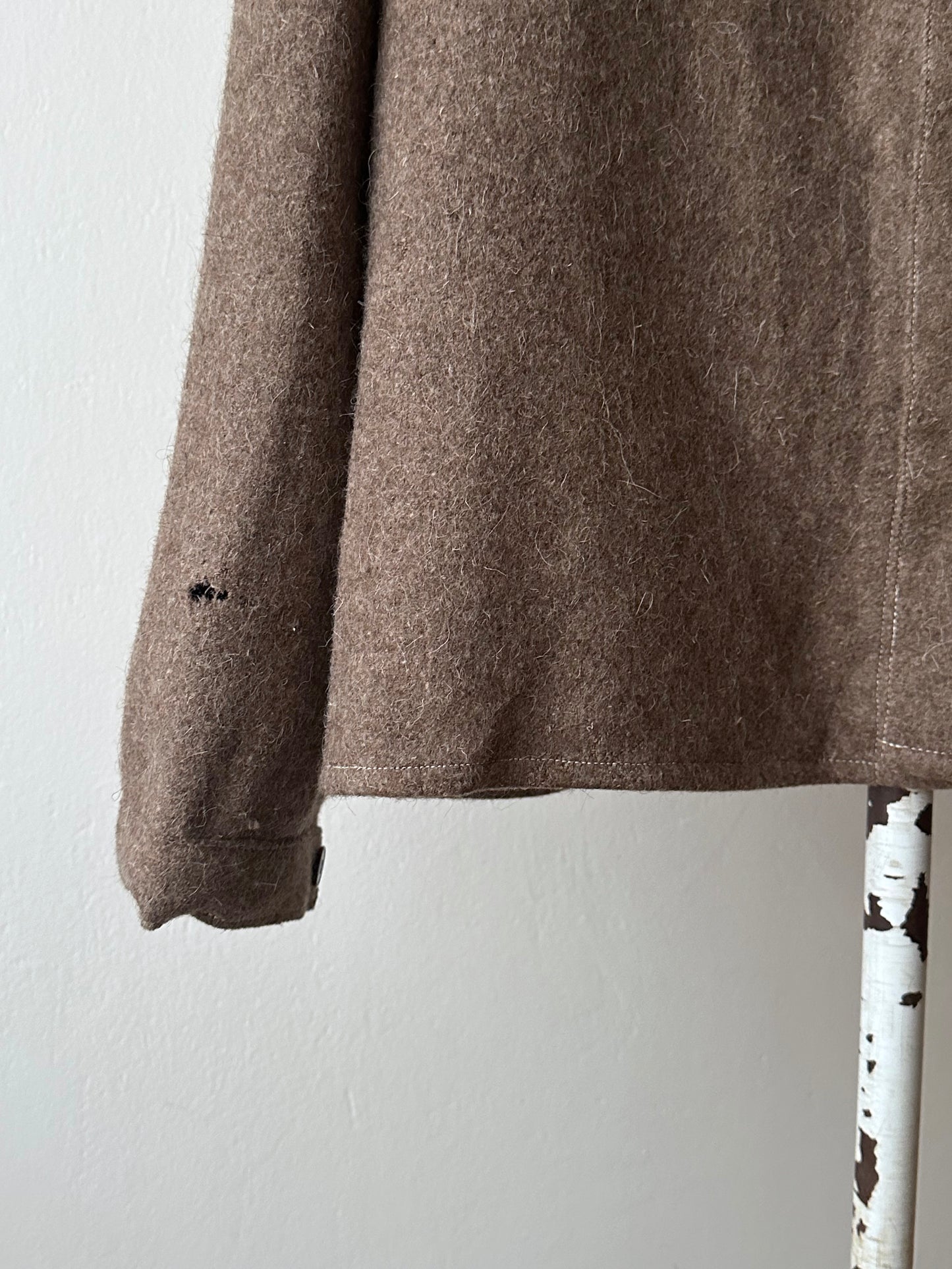 60's German Work Shirt Jacket Brown Toto Praha Prague Vintage clothing store プラハ 古着屋 古着 ドイツ ワーク ユーロワーク ユーロ古着 ヨーロッパ古着 ヨーロッパワーク Made in Germany German work Rare ヴィンテージ 