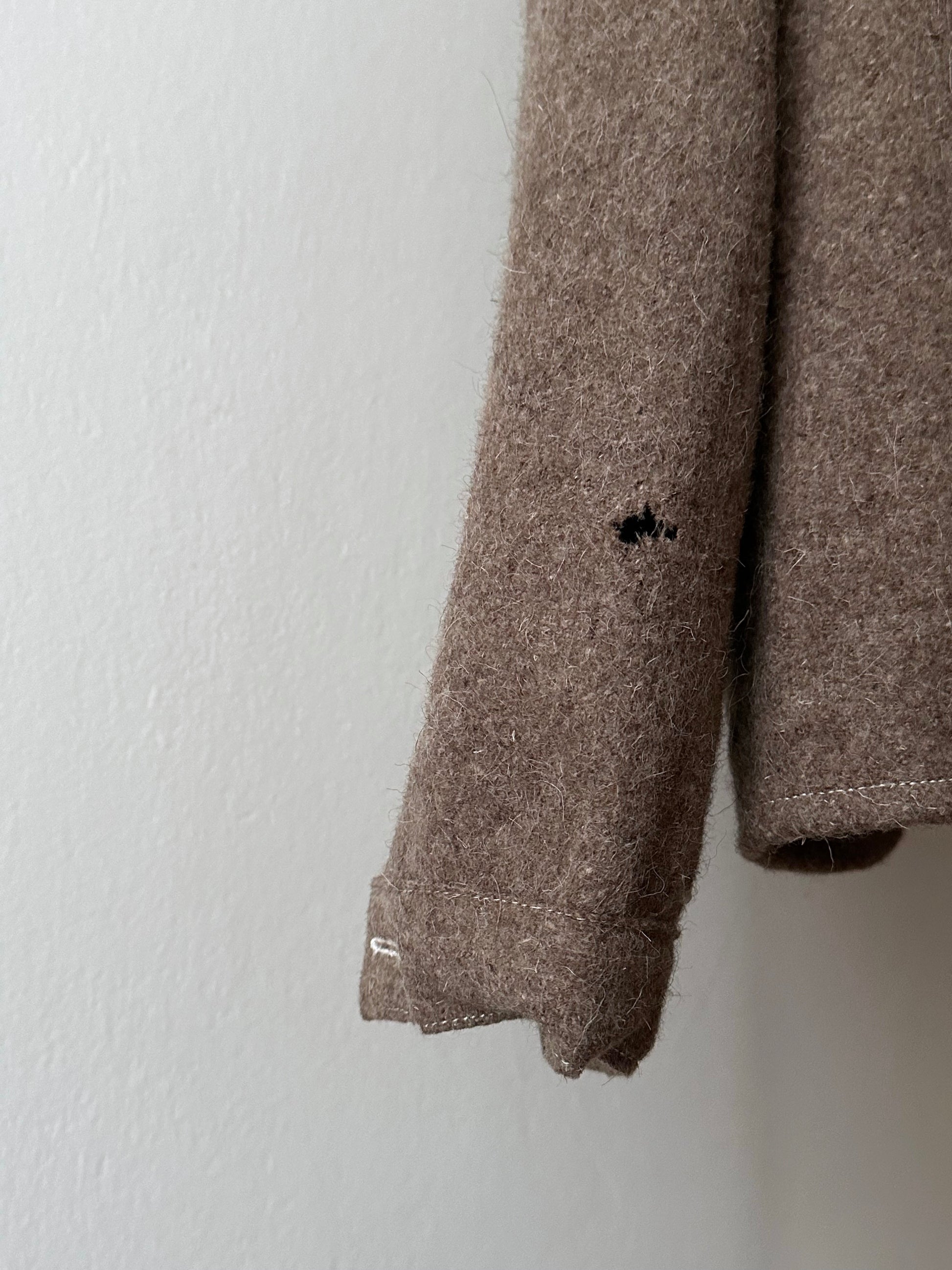 60's German Work Shirt Jacket Brown Toto Praha Prague Vintage clothing store プラハ 古着屋 古着 ドイツ ワーク ユーロワーク ユーロ古着 ヨーロッパ古着 ヨーロッパワーク Made in Germany German work Rare ヴィンテージ 