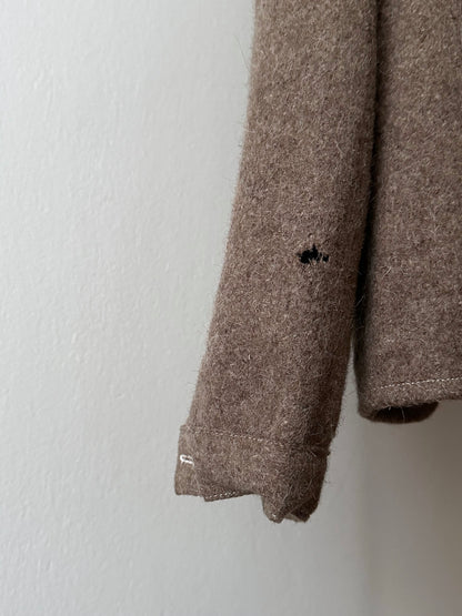 60's German Work Shirt Jacket Brown Toto Praha Prague Vintage clothing store プラハ 古着屋 古着 ドイツ ワーク ユーロワーク ユーロ古着 ヨーロッパ古着 ヨーロッパワーク Made in Germany German work Rare ヴィンテージ 