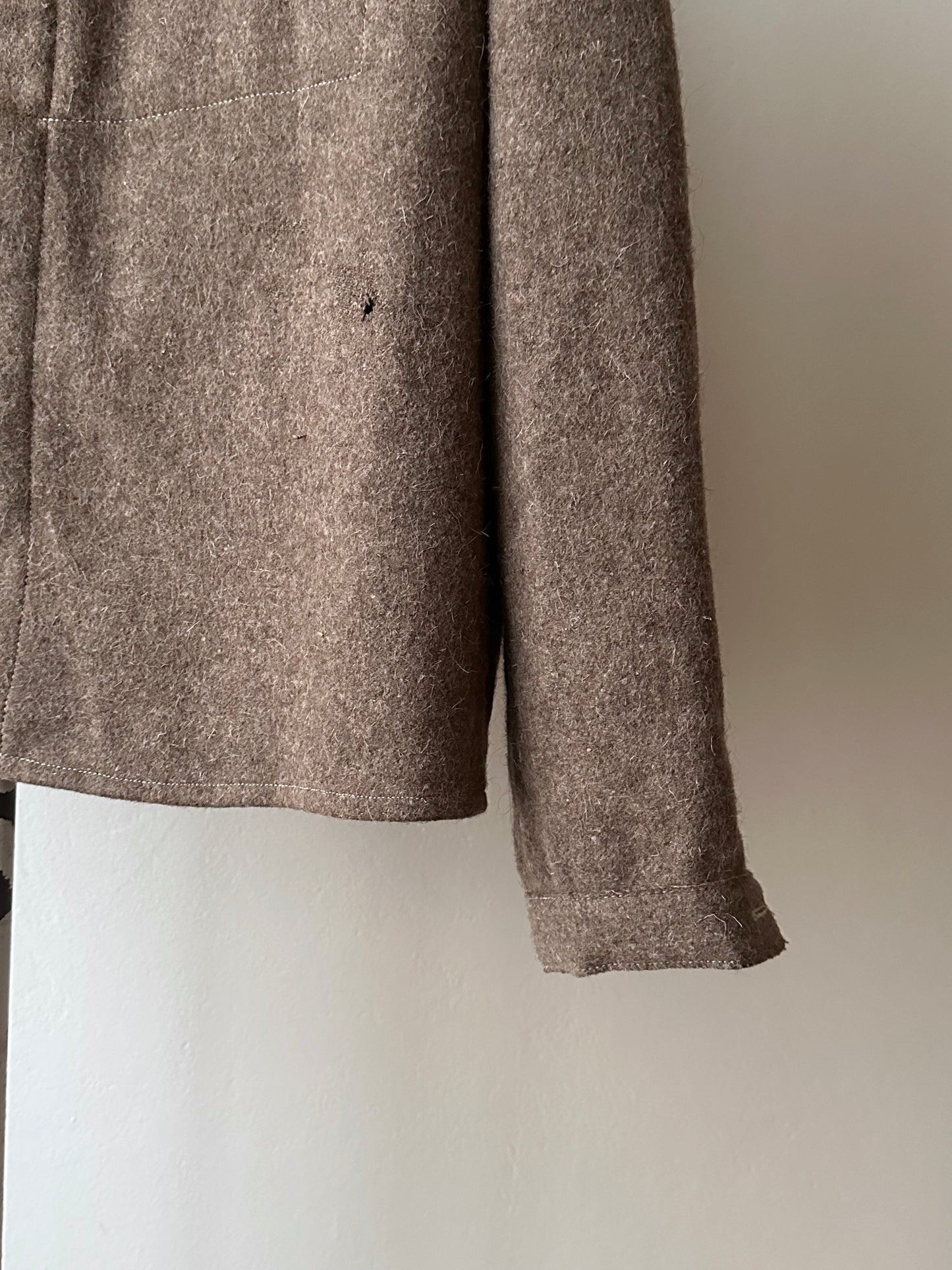 60's German Work Shirt Jacket Brown Toto Praha Prague Vintage clothing store プラハ 古着屋 古着 ドイツ ワーク ユーロワーク ユーロ古着 ヨーロッパ古着 ヨーロッパワーク Made in Germany German work Rare ヴィンテージ 