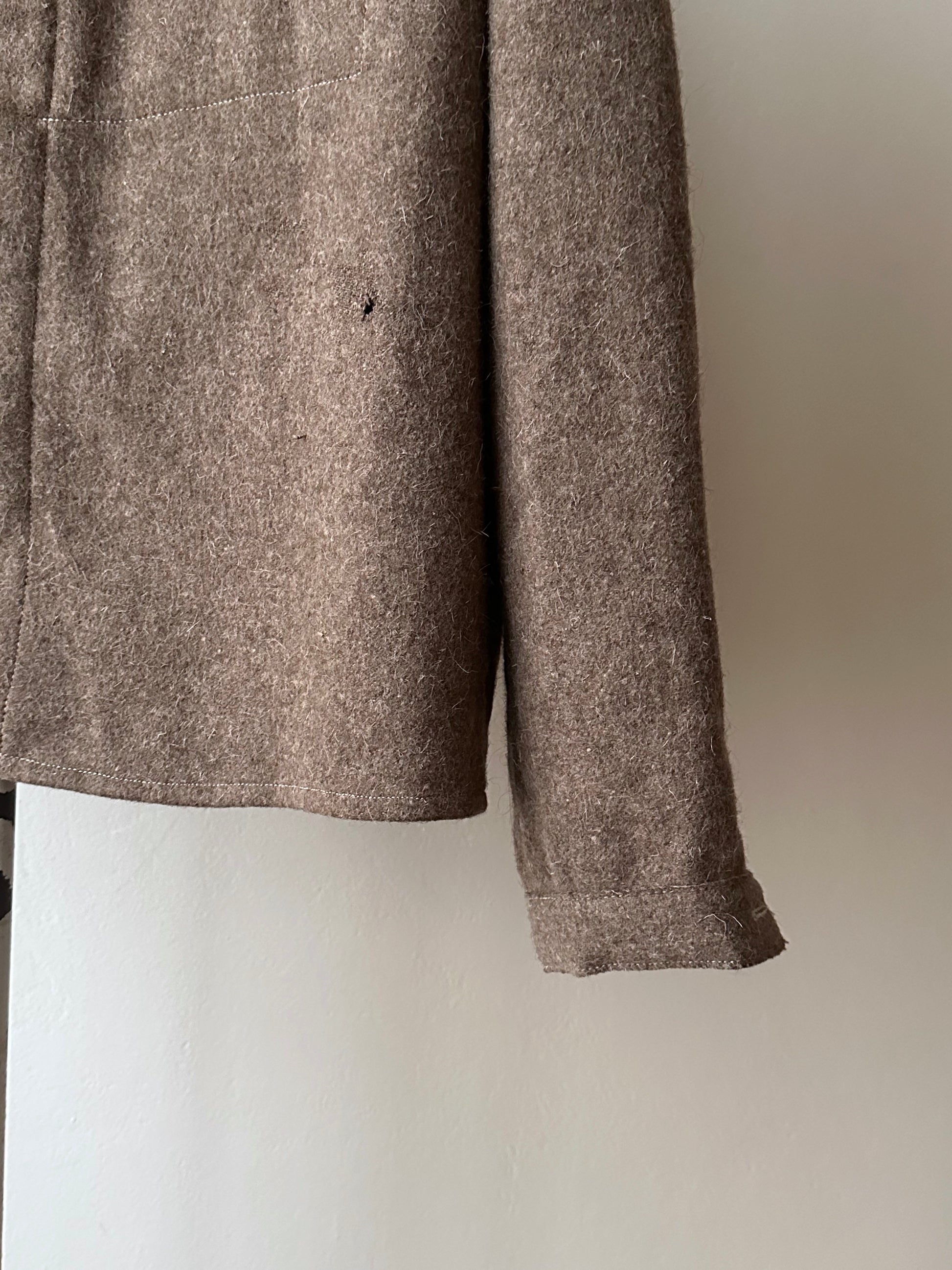 60's German Work Shirt Jacket Brown Toto Praha Prague Vintage clothing store プラハ 古着屋 古着 ドイツ ワーク ユーロワーク ユーロ古着 ヨーロッパ古着 ヨーロッパワーク Made in Germany German work Rare ヴィンテージ 