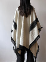 vintage rug poncho