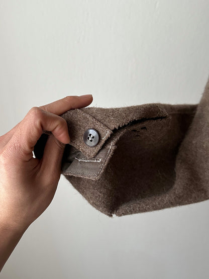 60's German Work Shirt Jacket Brown Toto Praha Prague Vintage clothing store プラハ 古着屋 古着 ドイツ ワーク ユーロワーク ユーロ古着 ヨーロッパ古着 ヨーロッパワーク Made in Germany German work Rare ヴィンテージ 