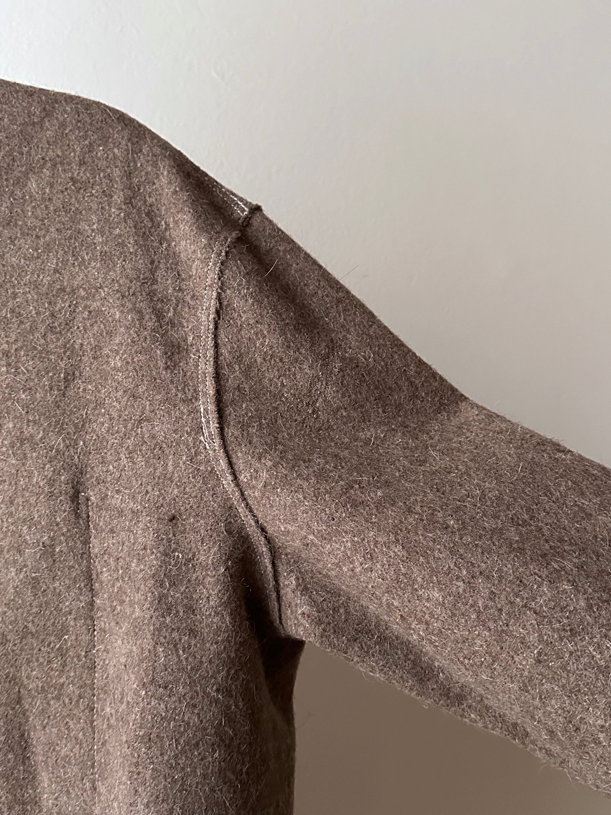 60's German Work Shirt Jacket Brown Toto Praha Prague Vintage clothing store プラハ 古着屋 古着 ドイツ ワーク ユーロワーク ユーロ古着 ヨーロッパ古着 ヨーロッパワーク Made in Germany German work Rare ヴィンテージ 