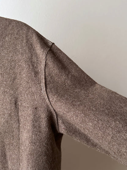 60's German Work Shirt Jacket Brown Toto Praha Prague Vintage clothing store プラハ 古着屋 古着 ドイツ ワーク ユーロワーク ユーロ古着 ヨーロッパ古着 ヨーロッパワーク Made in Germany German work Rare ヴィンテージ 