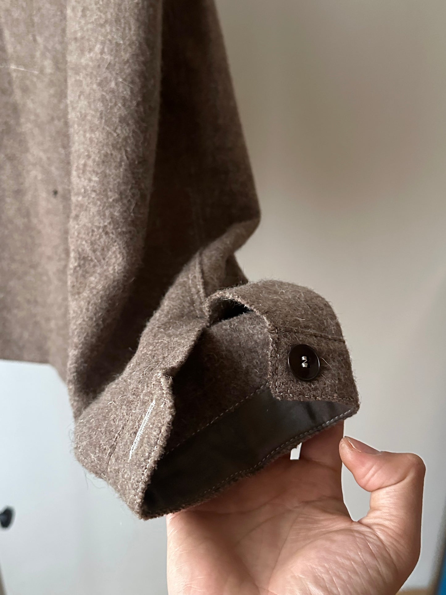 60's German Work Shirt Jacket Brown Toto Praha Prague Vintage clothing store プラハ 古着屋 古着 ドイツ ワーク ユーロワーク ユーロ古着 ヨーロッパ古着 ヨーロッパワーク Made in Germany German work Rare ヴィンテージ 