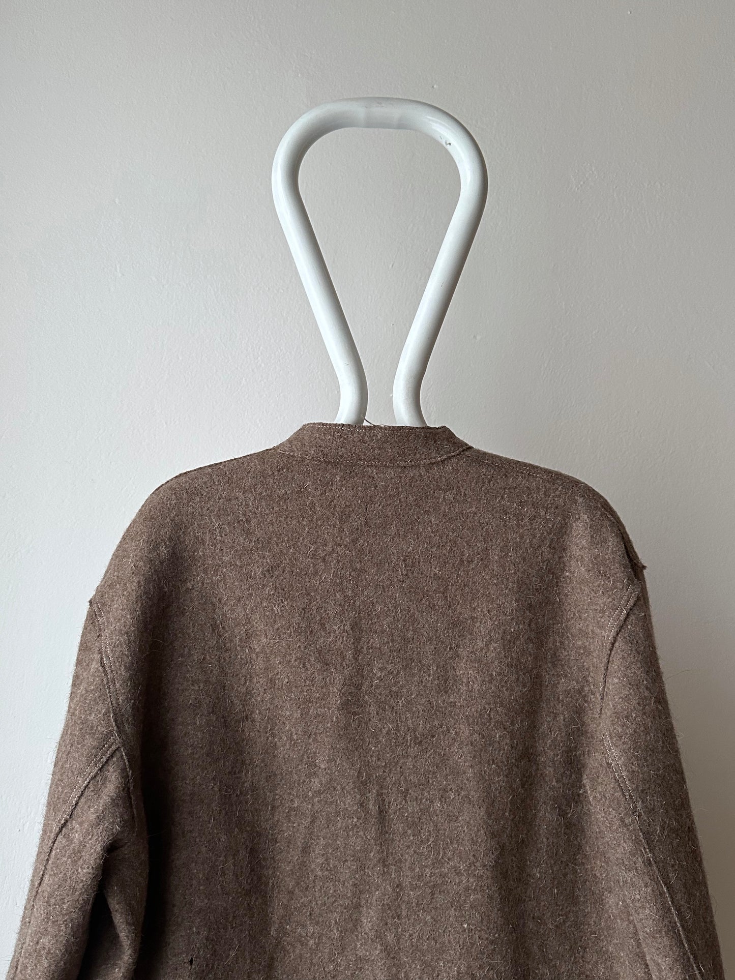 60's German Work Shirt Jacket Brown Toto Praha Prague Vintage clothing store プラハ 古着屋 古着 ドイツ ワーク ユーロワーク ユーロ古着 ヨーロッパ古着 ヨーロッパワーク Made in Germany German work Rare ヴィンテージ 