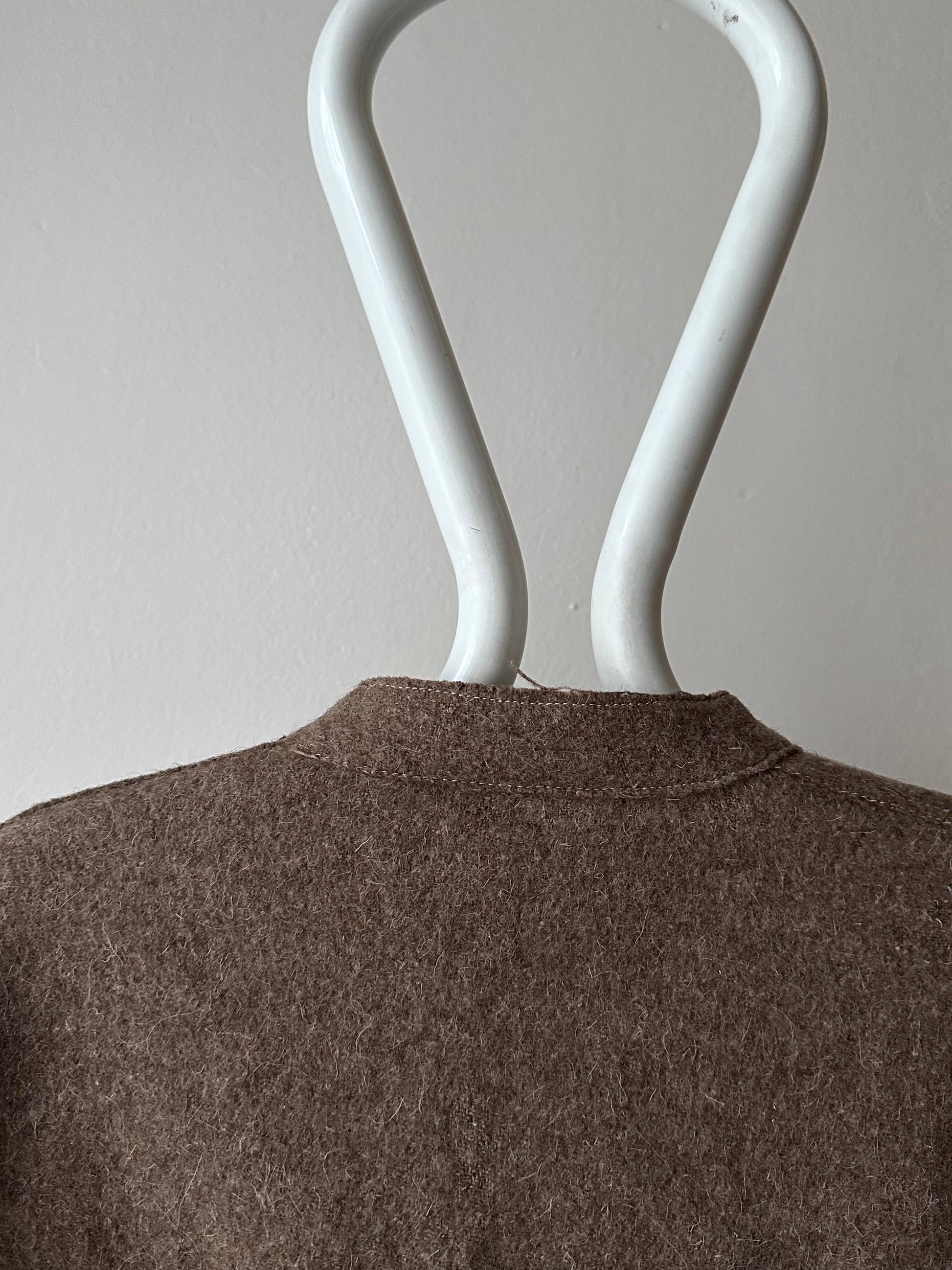 60's German Work Shirt Jacket Brown Toto Praha Prague Vintage clothing store プラハ 古着屋 古着 ドイツ ワーク ユーロワーク ユーロ古着 ヨーロッパ古着 ヨーロッパワーク Made in Germany German work Rare ヴィンテージ 