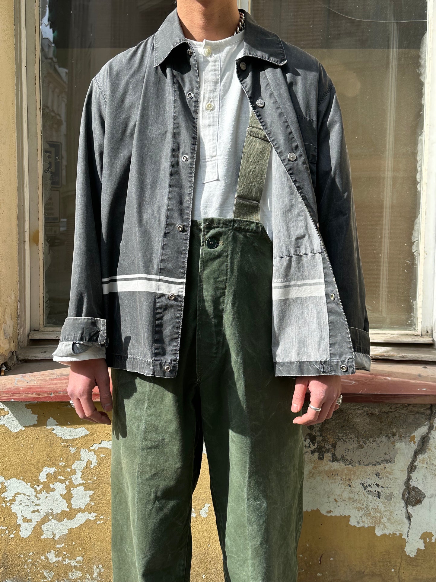 1960s German work overalls