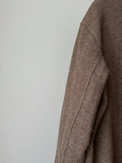 60's German Work Shirt Jacket Brown Toto Praha Prague Vintage clothing store プラハ 古着屋 古着 ドイツ ワーク ユーロワーク ユーロ古着 ヨーロッパ古着 ヨーロッパワーク Made in Germany German work Rare ヴィンテージ 