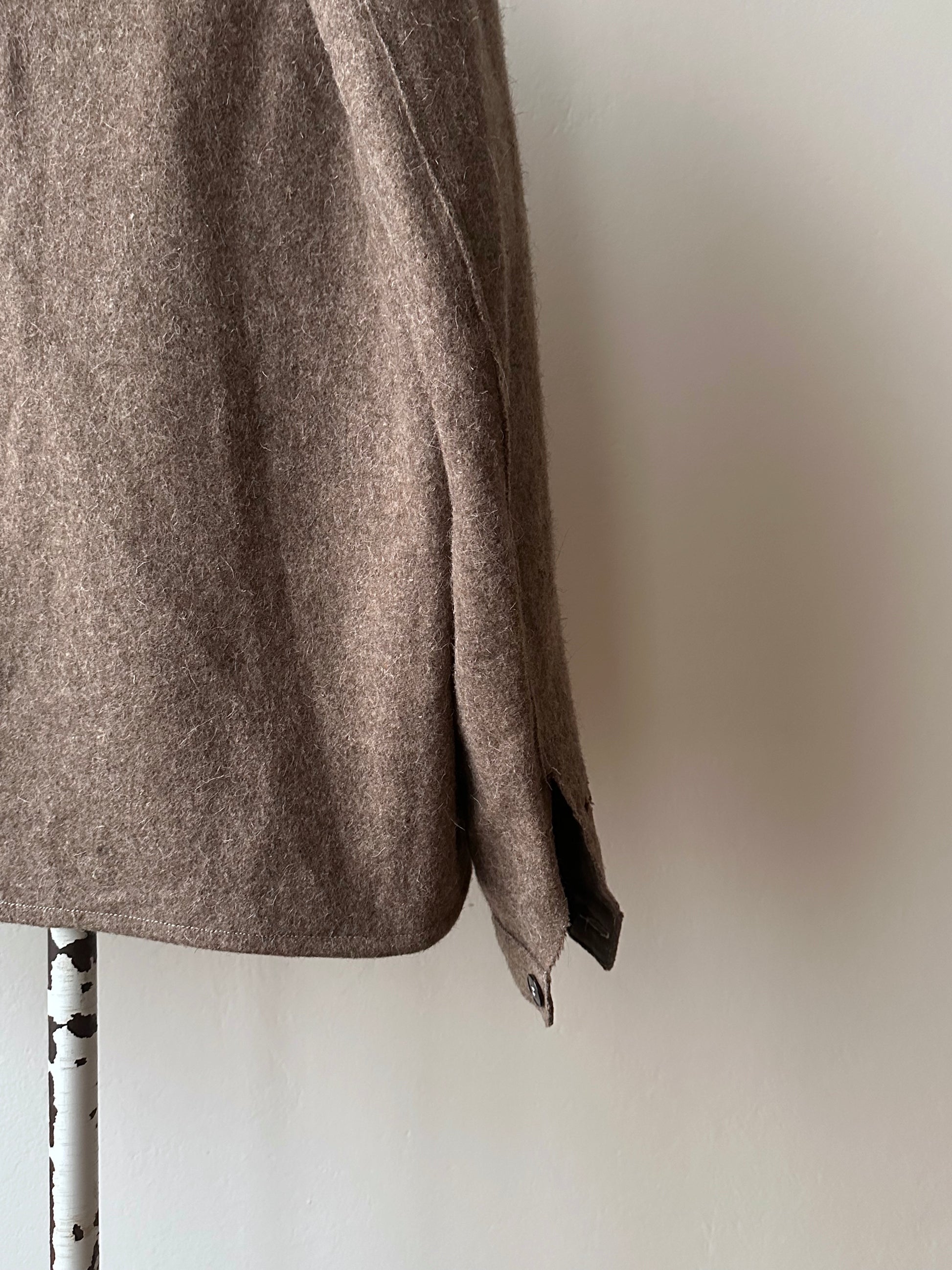 60's German Work Shirt Jacket Brown Toto Praha Prague Vintage clothing store プラハ 古着屋 古着 ドイツ ワーク ユーロワーク ユーロ古着 ヨーロッパ古着 ヨーロッパワーク Made in Germany German work Rare ヴィンテージ 