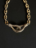 1960's France rope link marine bracelet