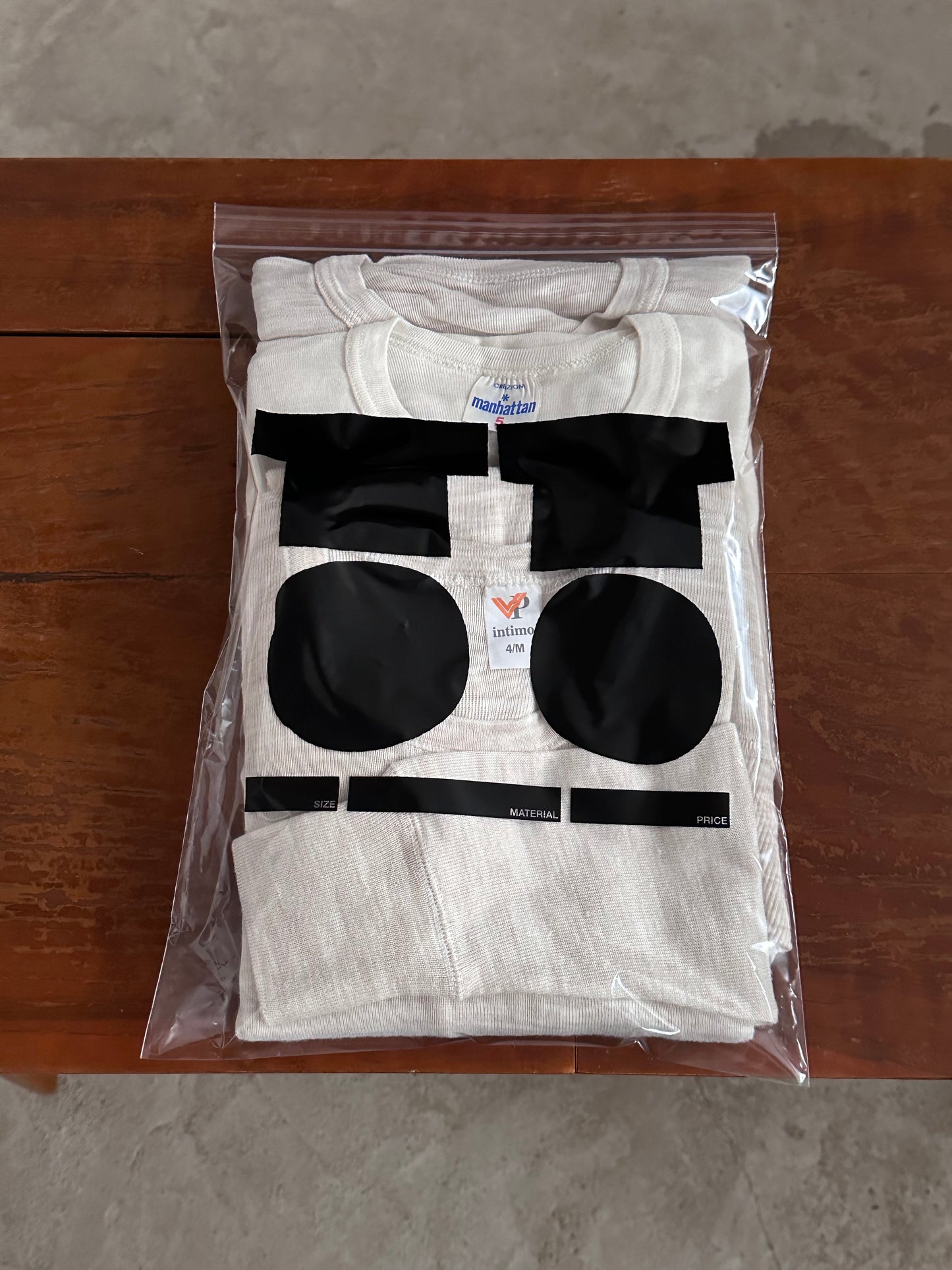 Vintage underwear 3‑pack - M