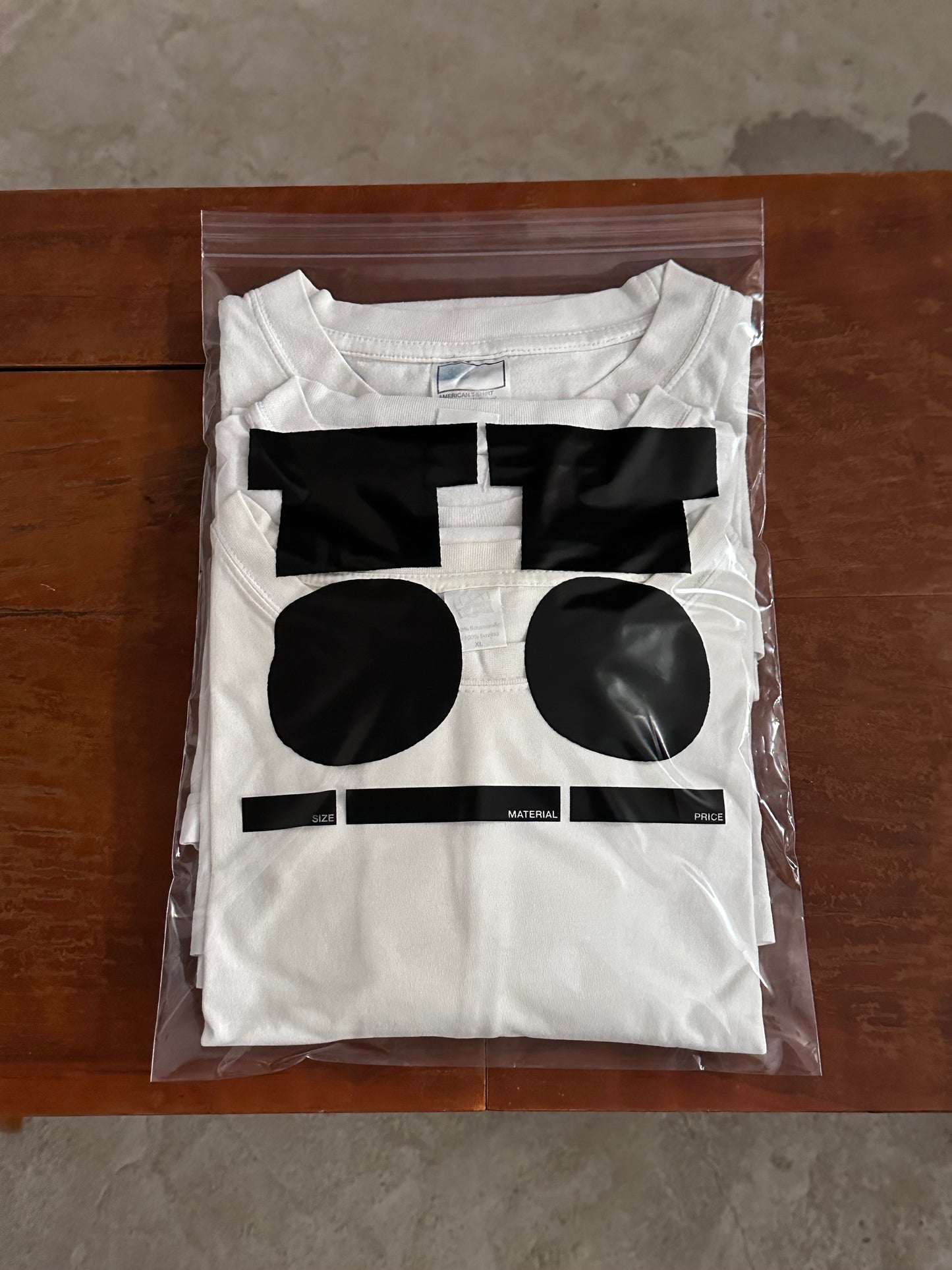 White tee 3‑Pack - XL