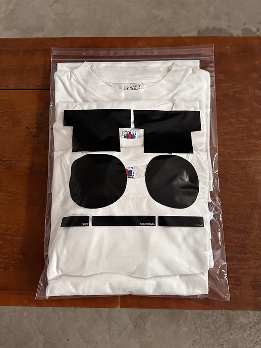 White tee 3‑Pack - XL