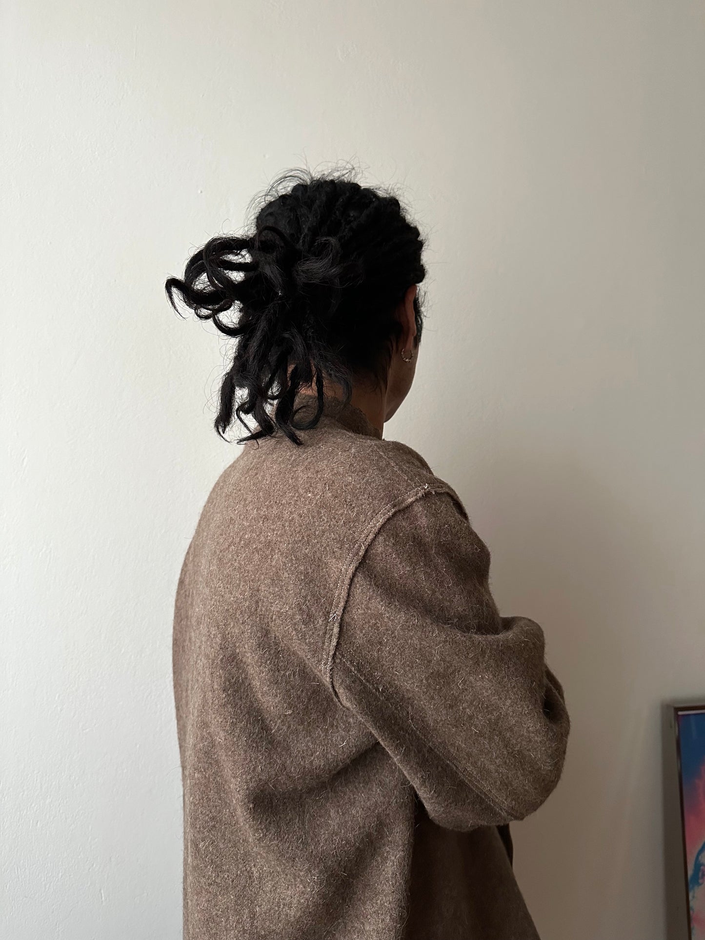 60's German Work Shirt Jacket Brown Toto Praha Prague Vintage clothing store プラハ 古着屋 古着 ドイツ ワーク ユーロワーク ユーロ古着 ヨーロッパ古着 ヨーロッパワーク Made in Germany German work Rare ヴィンテージ 