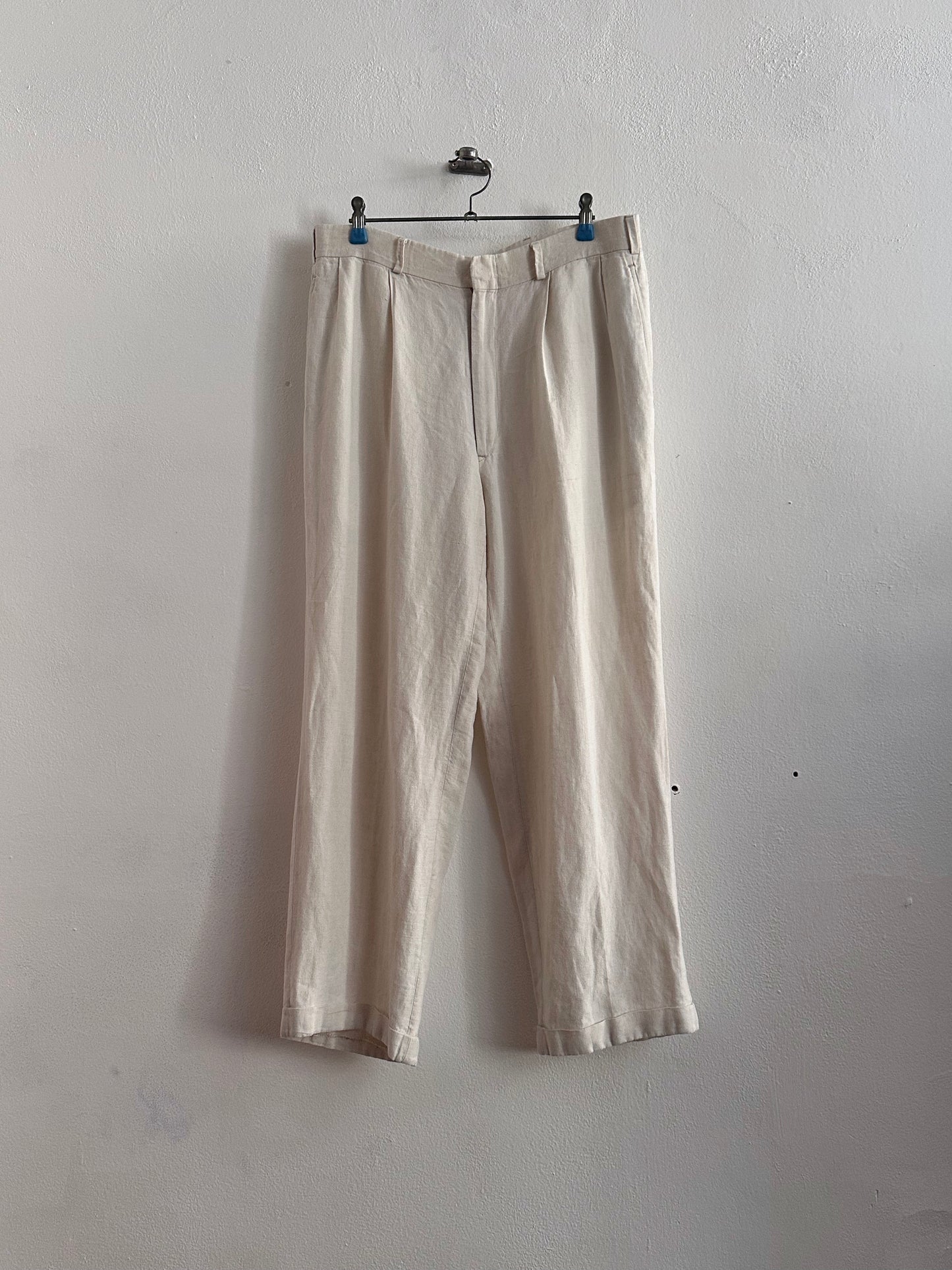 Brooks Brothers linen trouser W33-34 made in USA