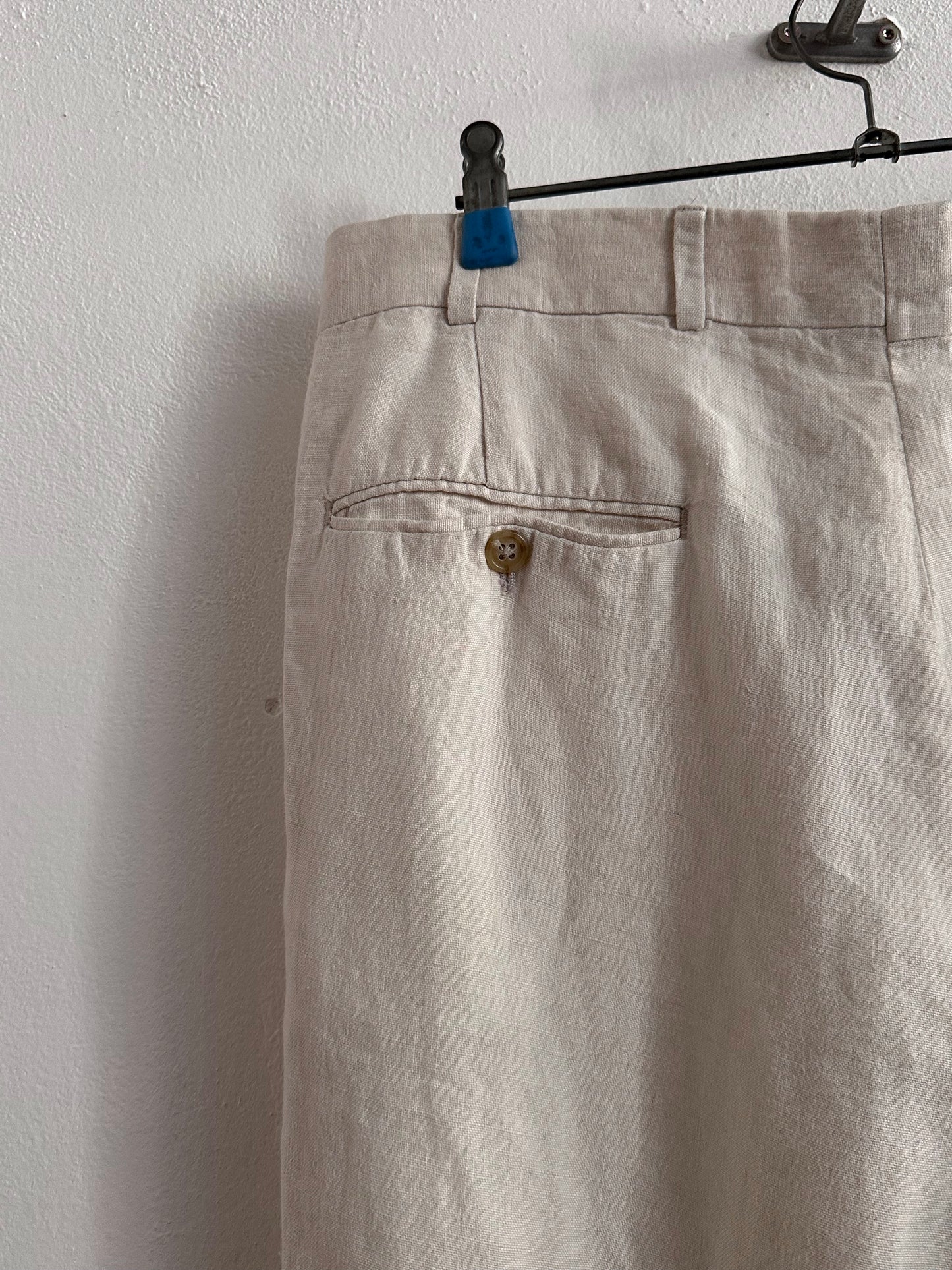 Brooks Brothers linen trouser W33-34 made in USA