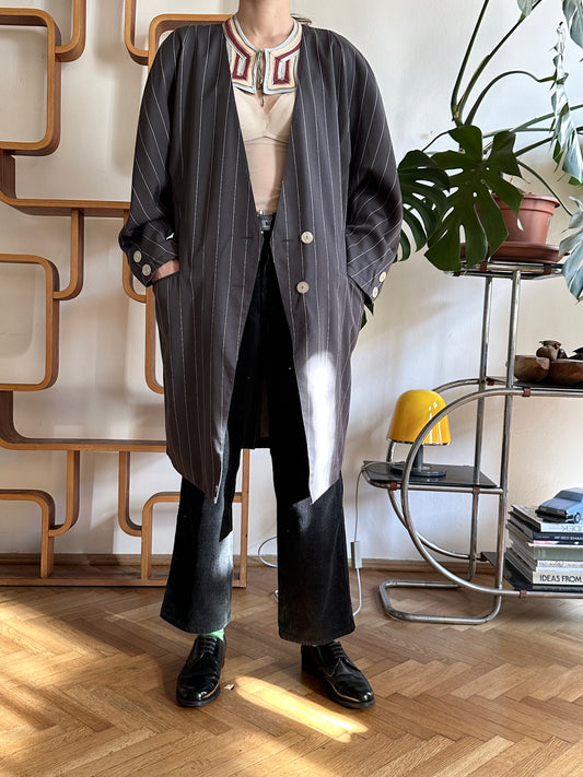 80s long blazer jacket