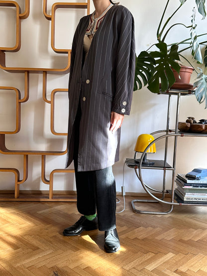 80s long blazer jacket