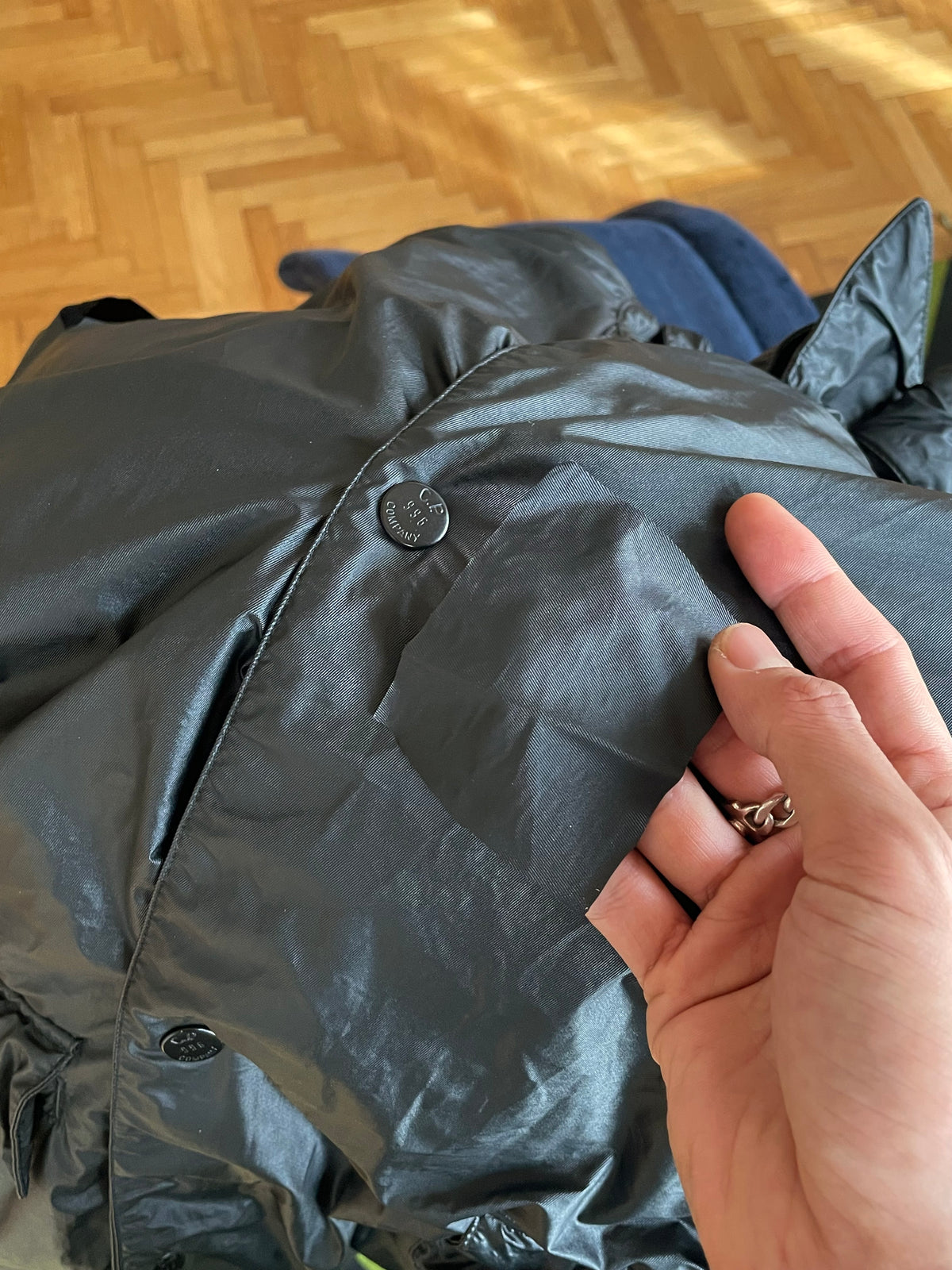 SS'96 C.P. Company Black PVC jacket