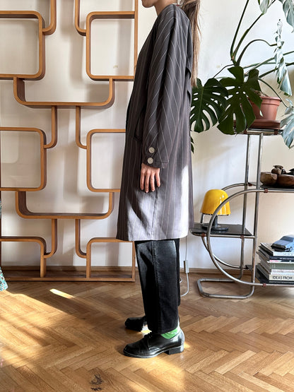 80s long blazer jacket