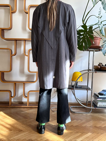 80s long blazer jacket