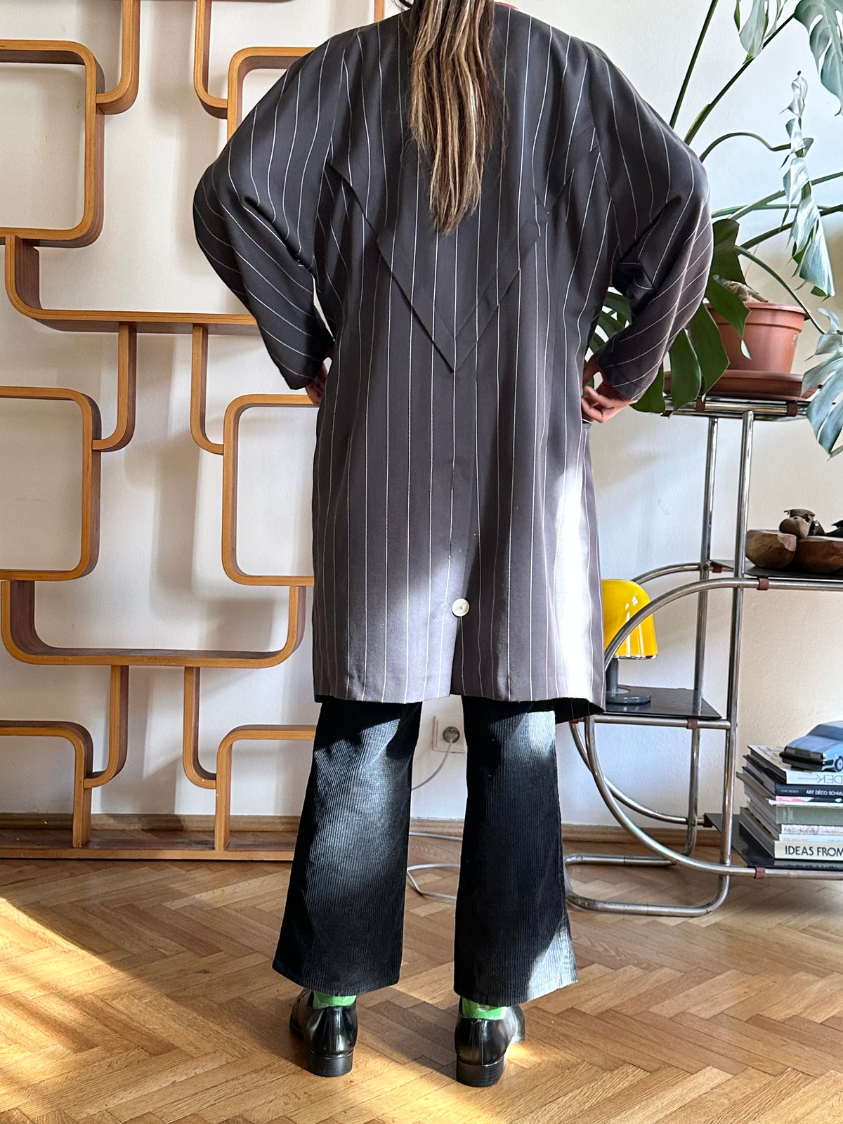 80s long blazer jacket