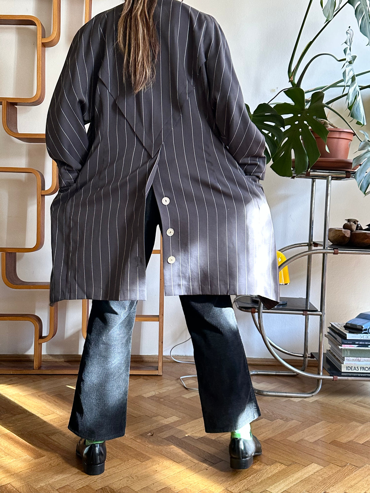 80s long blazer jacket