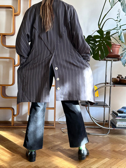 80s long blazer jacket
