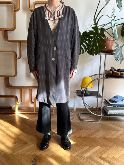 80s long blazer jacket