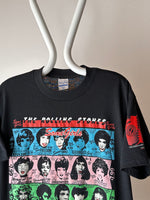 1989 The Rolling Stones 80's 90's 80年代 90年代 T-shirt Tシャツ Vintage Band バンドT Tee ローリングストーンズ Tour 古着 プラハ 古着屋 Praha Prague Vintage store ユーロ古着 ヨーロッパ古着