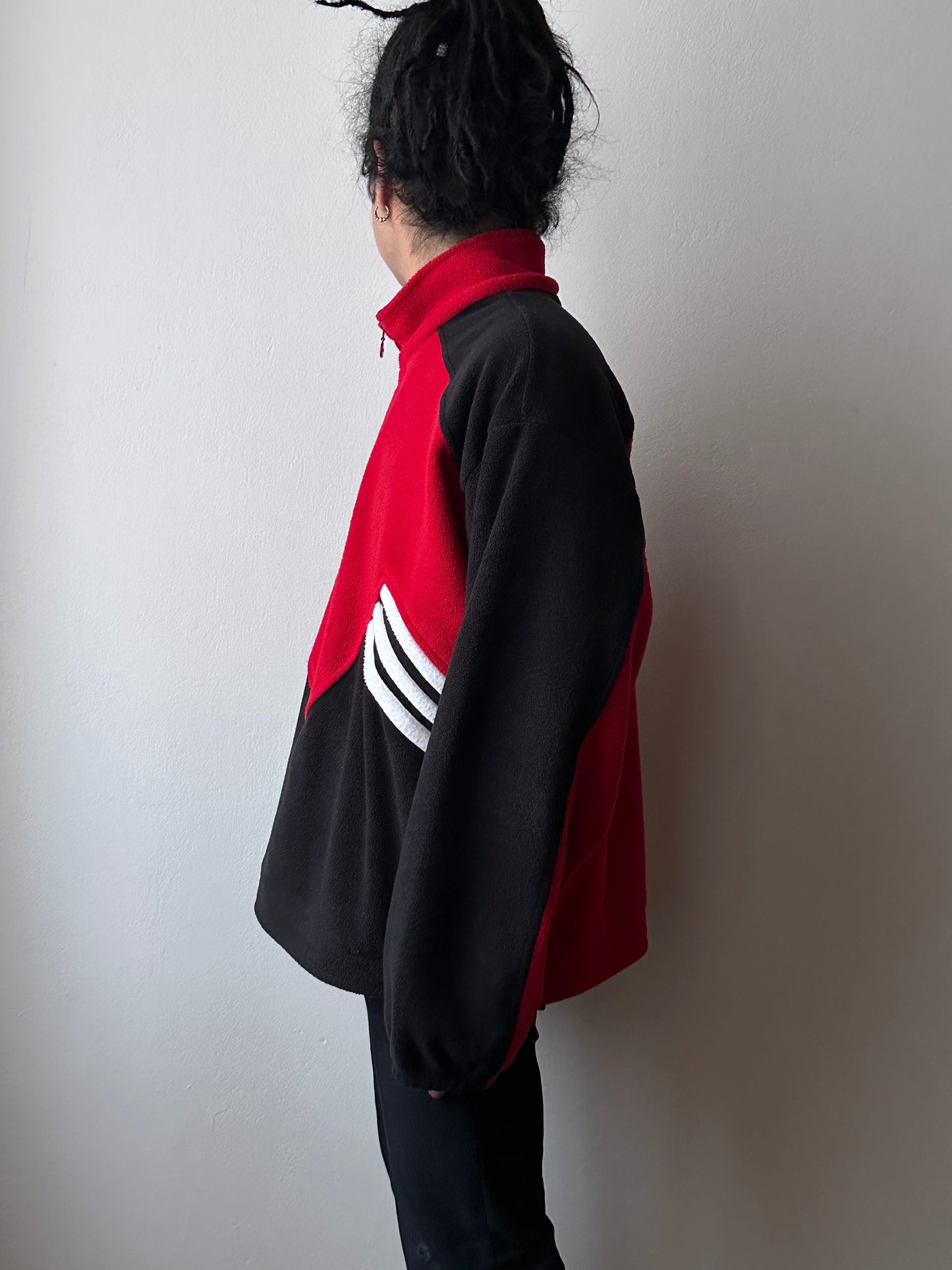 90s Adidas fleece top