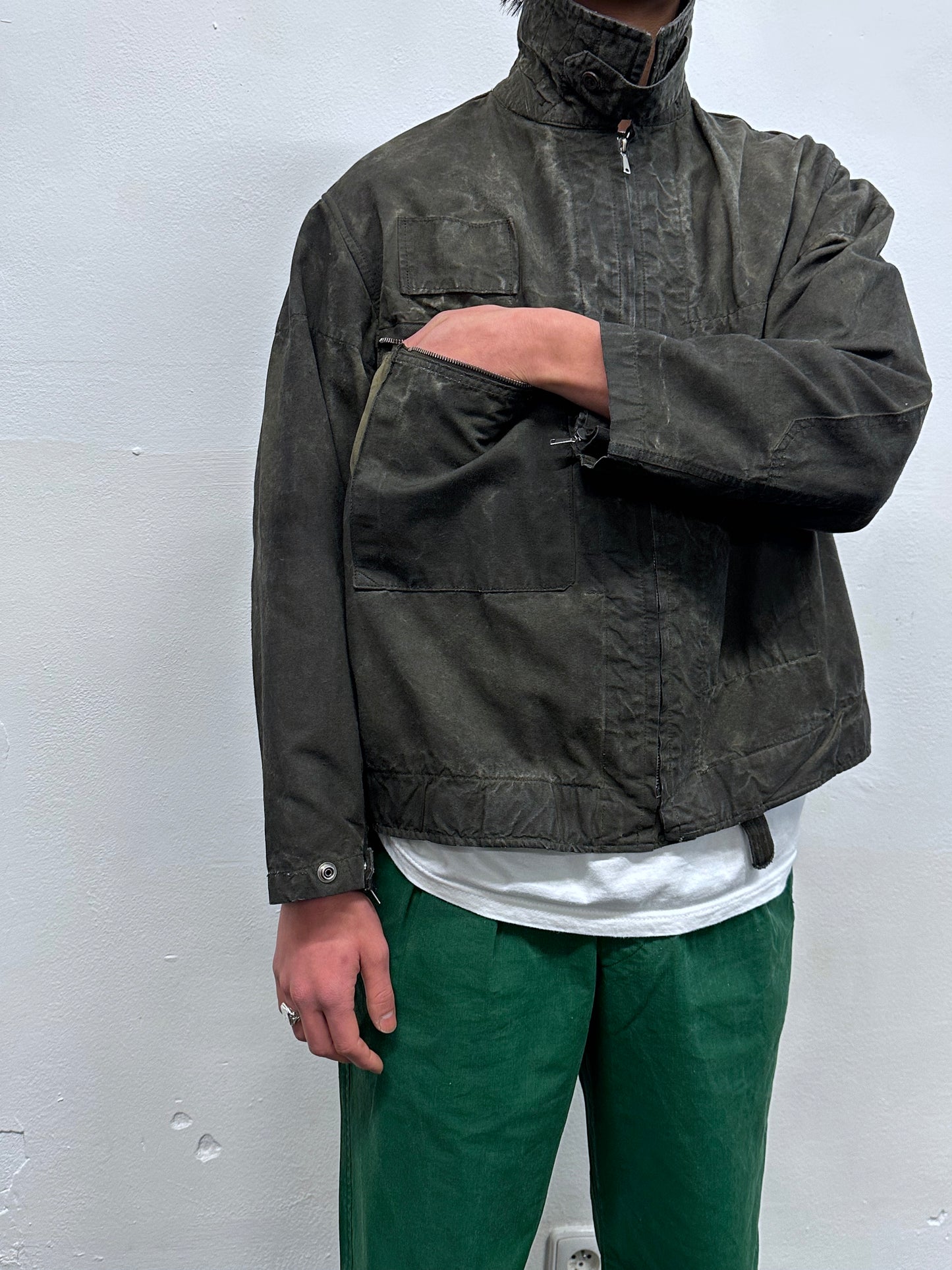 1980s Czechoslovak Tank Crew Jacket