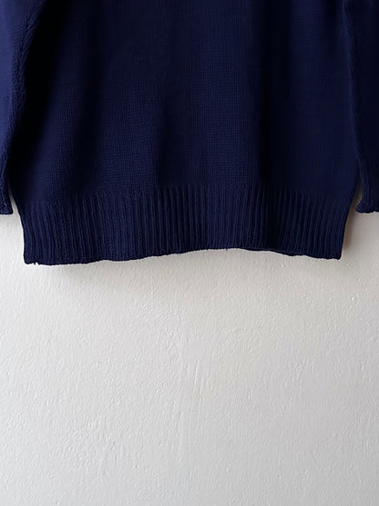 Vintage handmade wool knit jacket