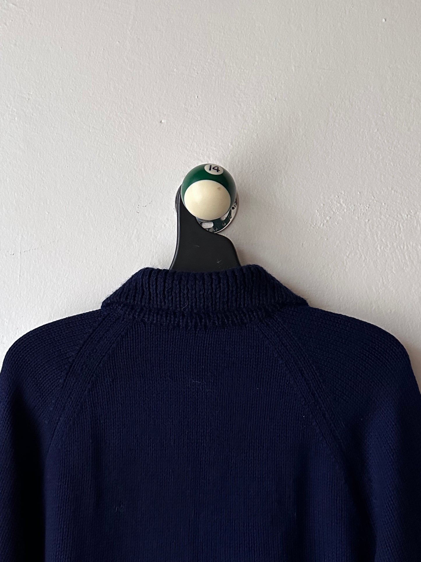 Vintage handmade wool knit jacket