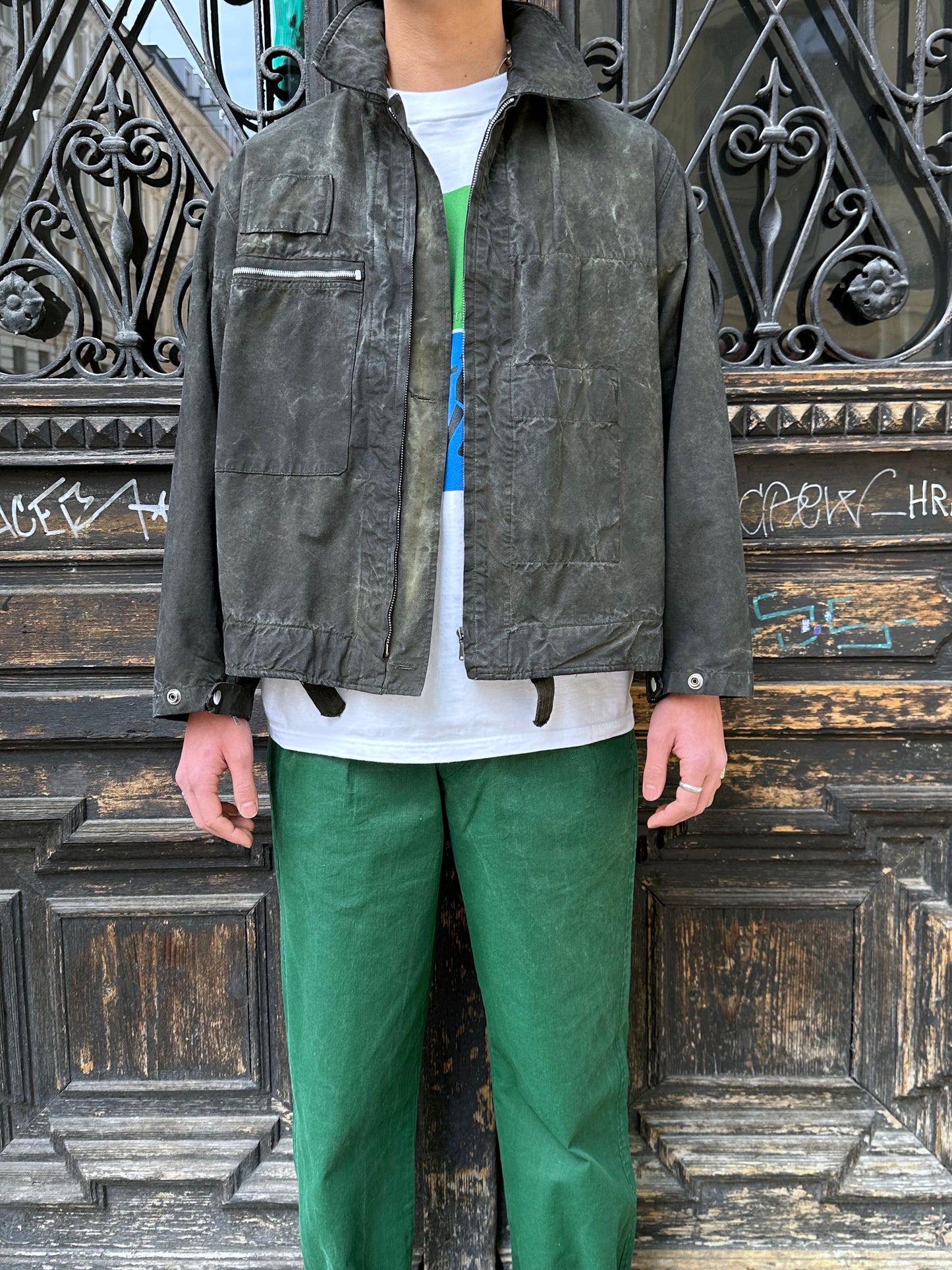 1980s Czechoslovak Tank Crew Jacket