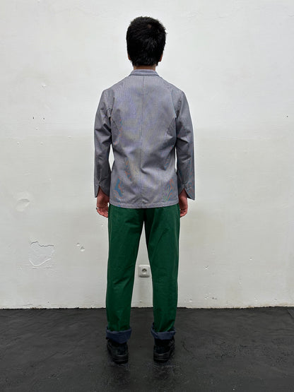 1950s French Butcher Jacket