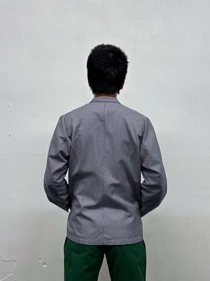 1950s French Butcher Jacket