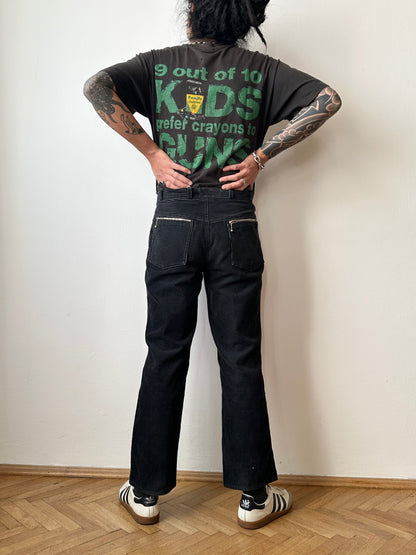 70-80s East Germany cool trouser W32.5