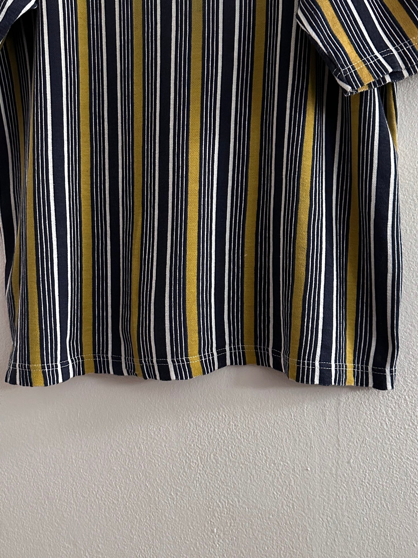 1990s striped polo shirt