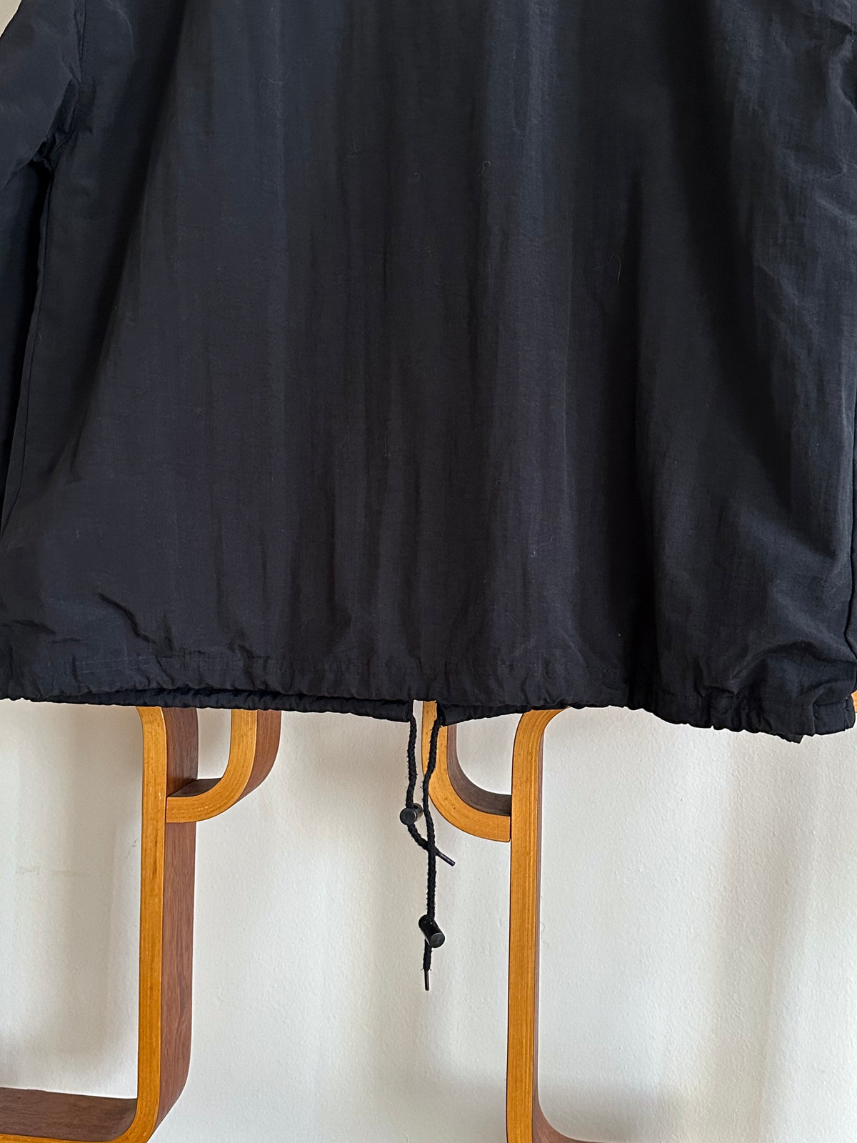 Late 1980s Adidas Black Nylon jacket