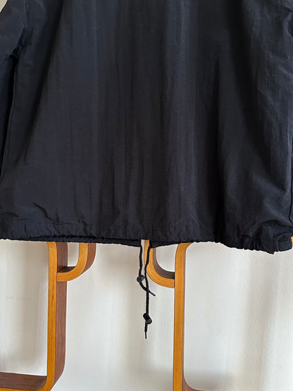 Late 1980s Adidas Black Nylon jacket