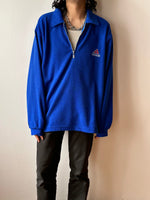 90's Adidas Bootleg ブート 90年代 Vintage clothing Toto Praha Vintage clothing プラハ 古着屋 アディダス 古着 ユーロ古着 ヨーロッパ古着 古着卸 フリース プルオーバー  青