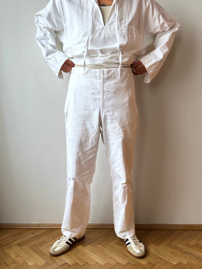 1970s German Bundesmarine Sailor Trousers - w31