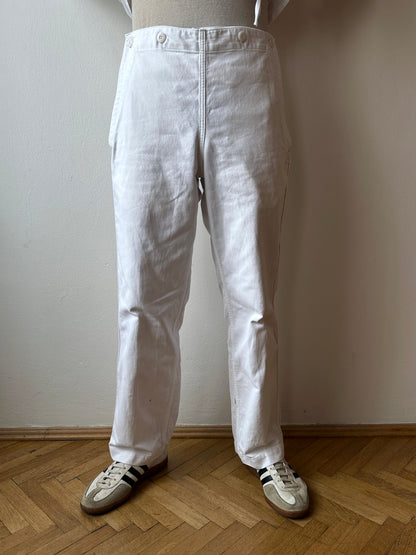 1970s German Bundesmarine Sailor Trousers - w31