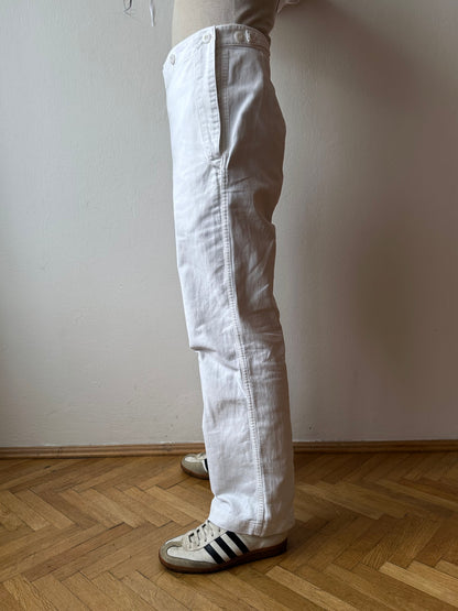 1970s German Bundesmarine Sailor Trousers - w31