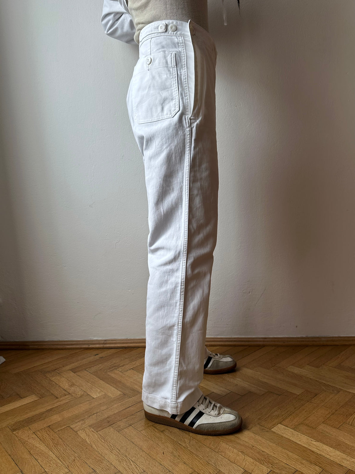 1970s German Bundesmarine Sailor Trousers - w31