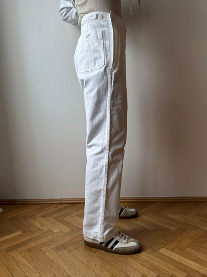 1970s German Bundesmarine Sailor Trousers - w31